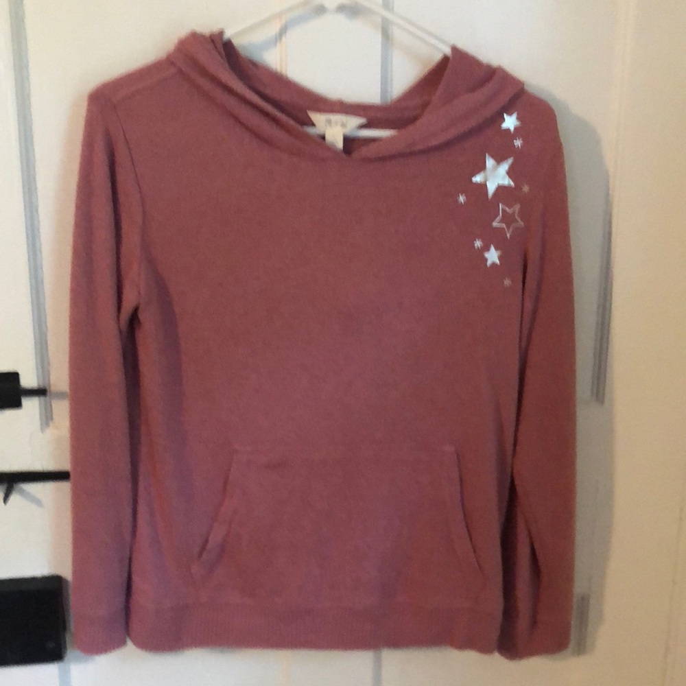 Girls hooded sweatshirt size L (12/14)